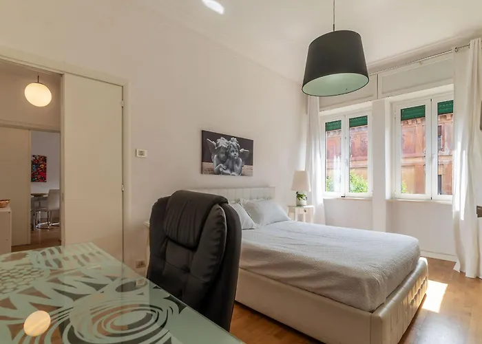 Apartment Guesthost - Bright Flat In Lungotevere Flaminio